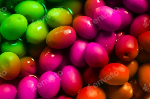 Preview: Abstract And Colorful Fruit