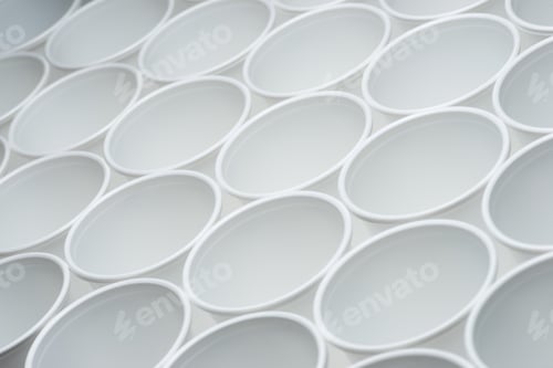 Preview: Large Group Of Disposable Plastic Cups.