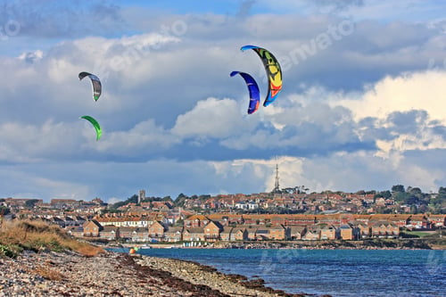 Preview: Kitesurfers In Portland Harbour