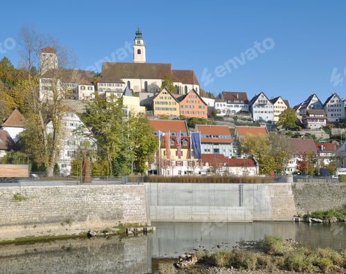 Preview: Horb Am Neckar In Black Forest,Baden-Wuerttemberg,Germany