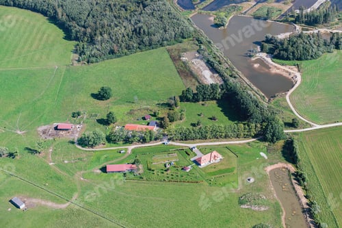 Preview: Aerial View Over The Matisi Parish (Latvia)