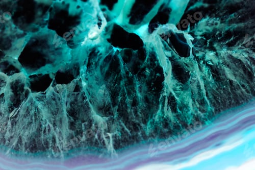 Preview: Agate And Quartz Slice - Beautiful Texture