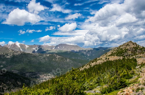 Preview: Wilderness Of Colorado, Usa. Rocky Mountain National Park. Summer Trip To The Us Natural Parks