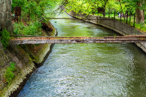Preview: Spring Landscape With Hrazdan River, Yerevan