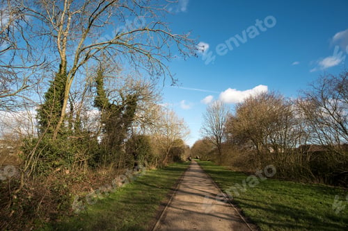 Preview: Long Narrow Public Footpath Example