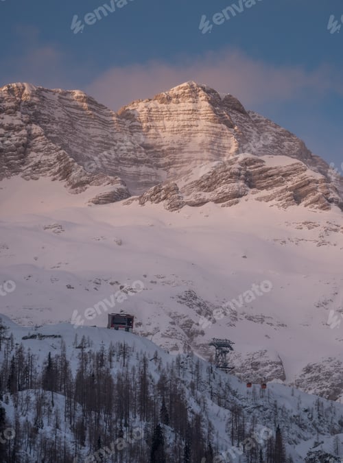 Preview: Snowy Mountains In The Italian Alps