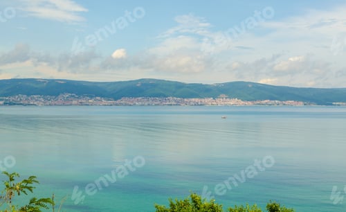 Preview: Panorama View Of The Sunny Beach Holiday Resort In Bulgaria Where Every Summer Young People From