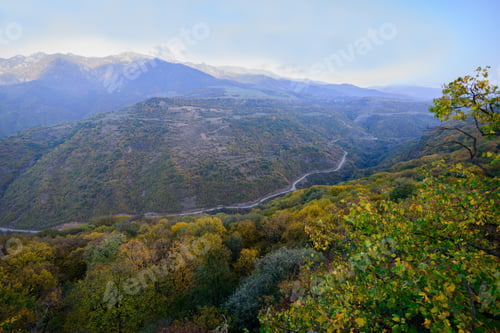 Preview: Majestic Autumn Landscape With Mountains And Forest, Armenia