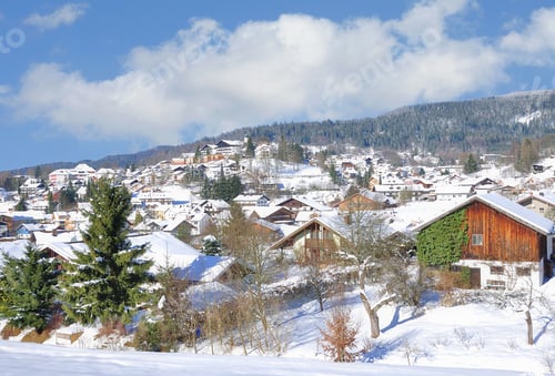 Preview: Village Of Bodenmais In Bavarian Forest,Bavaria,Germany