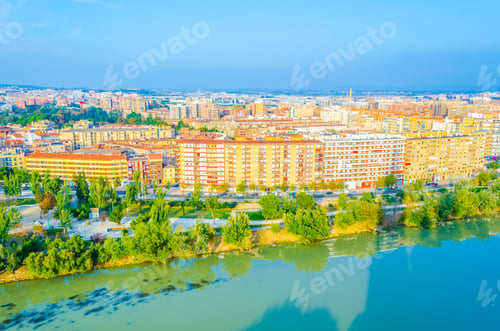 Preview: Aerial View Of Zaragoza, Spain