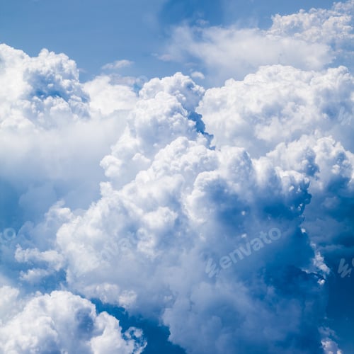 Preview: Beautiful, Dramatic Clouds And Sky Viewed From The Plane. High Resolution And Quality