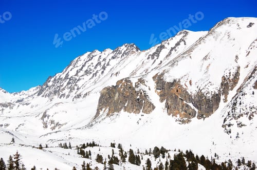 Preview: Mountains With Snow At Strebske Pleso Ski Resort, Low Tatras, Slovakia