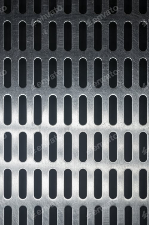 Preview: Stainless Steel Grating With Oblong Holes