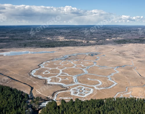 Preview: Aerial View Over The Engure Lake