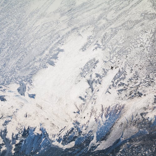 Preview: Ice Flowers On Glass - Texture And Background