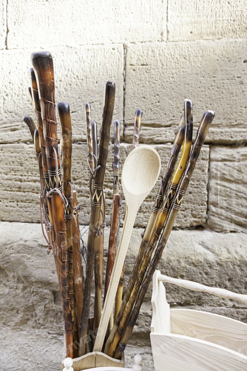 Preview: Wooden Craft Sticks, Detail About Walking Sticks Handmade