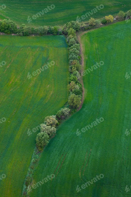 Preview: Agricultural Fields In Montsec Mountain Range Of The Pre-Pyrenees, Pyrenees Mountains In Lleida