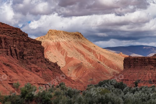 Preview: The Beautiful Rose Valley ( Vallee Des Roses ), Near Ouarzazate, Morocco