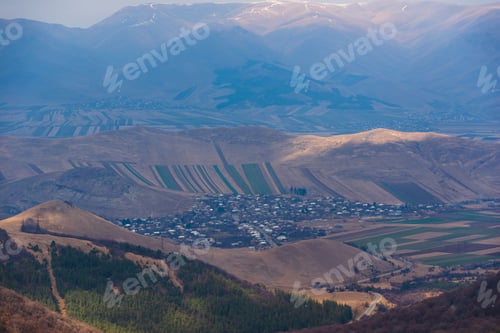 Preview: Rural Landscape With Gargar Village, Armenia