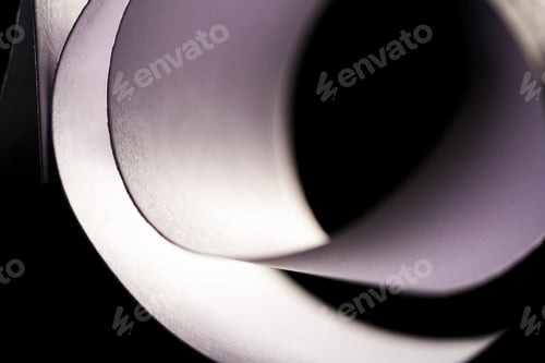 Preview: Colorful Paper Shapes. Image Has Grain Texture Visible On Maximum Size