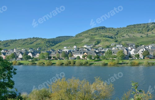 Preview: Wine Village Of Reil In Mosel Valley,Rhineland-Palatinate,Germany