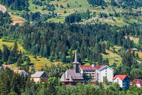 Preview: Small Village In The Romanian Carpathians, Summer Season, Romania