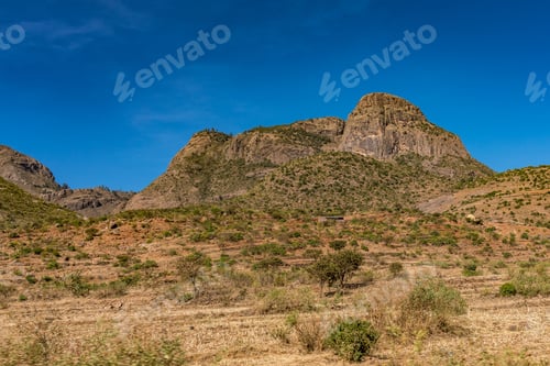 Preview: Landscape In Gheralta In Tigray, Northern Ethiopia.