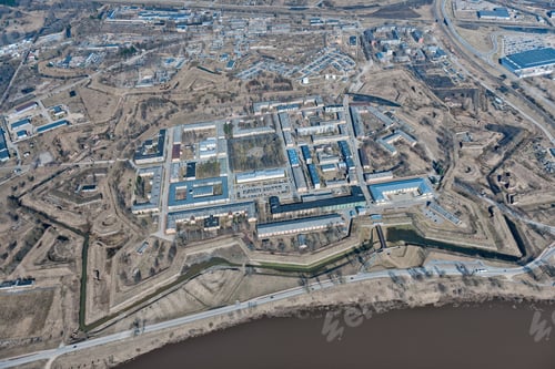 Preview: Aerial View Over The Daugavpils City (Latvia)
