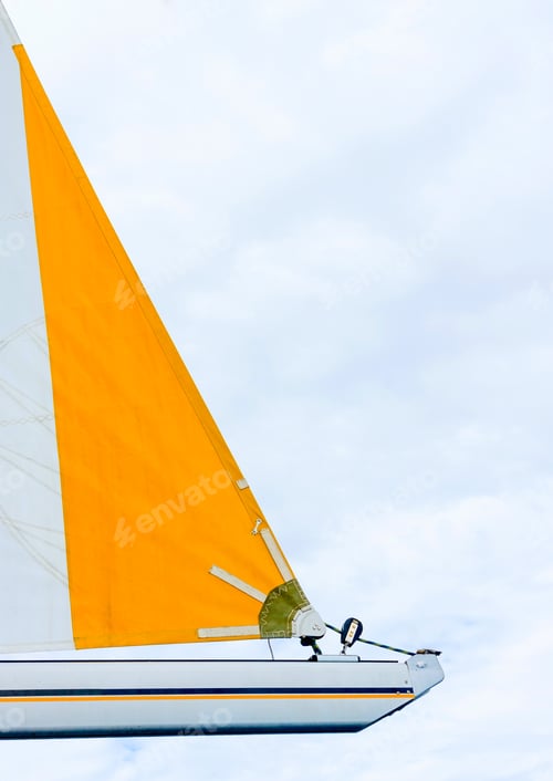 Preview: Part Of Main Sail Of A Sailing Boat