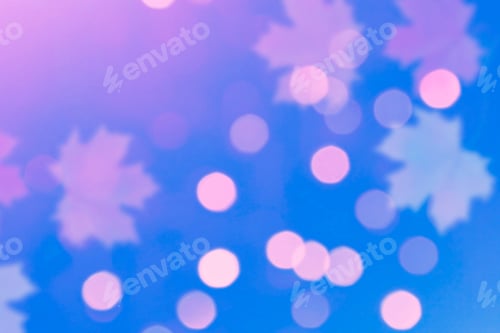 Preview: Bright Colorful Abstract Blurred Autumn Background. Indian Summer.
