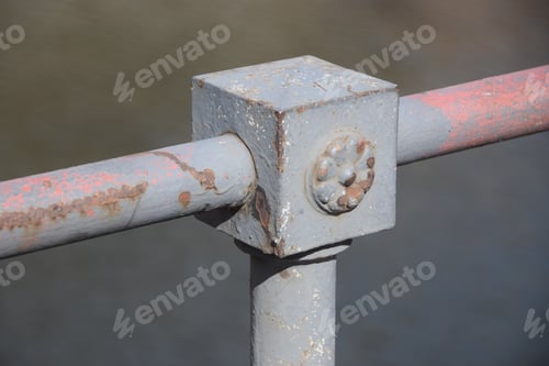 Preview: Detail Of The Historic Spree Railing In Berlin