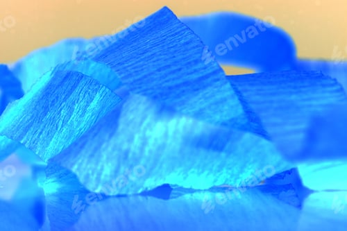 Preview: Colorful Abstract Composition With Crepe, Lights And Shadows (Inverted Colors)