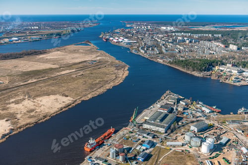 Preview: Aerial View Over The Riga City