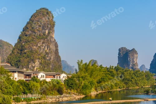 Preview: Landscape Of The Li River In Yangshuo, China