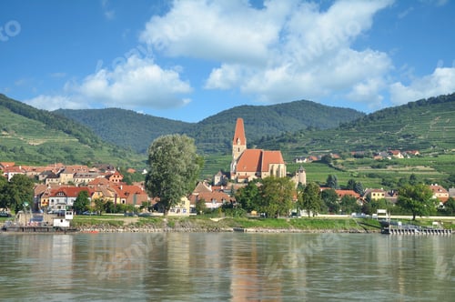 Preview: Village Of Weissenkirchen In Der Wachau At Danube River,Wachau,Lower Austria