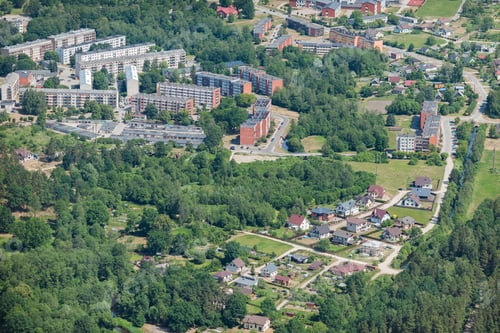 Preview: Aerial View Over The Residential Area