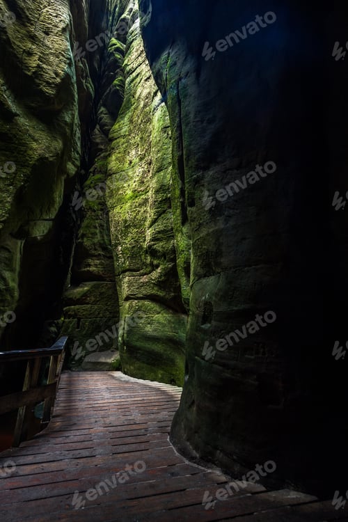 Preview: National Park Of Adrspach,Teplice Rocks. Rock Town. Czech Republic