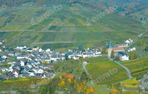 Preview: Wine Village Of Mayschoss In Ahr Valley Near Bad Neuenahr-Ahrweiler,Rhineland-Palatinate,Germany