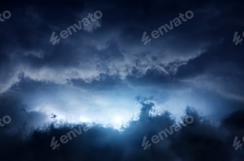 Preview: Light In The Dark And Dramatic Storm Clouds