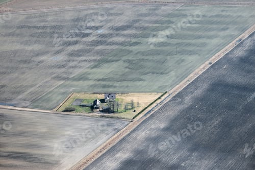 Preview: Aerial View Over The Private Farm