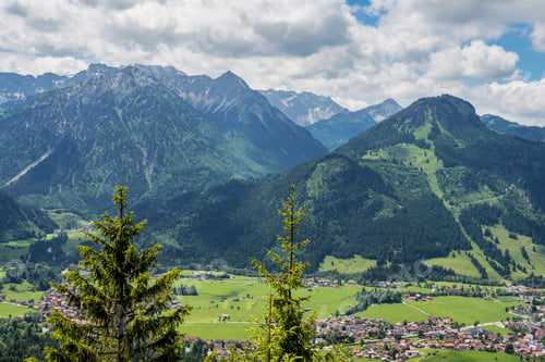 Preview: Landscape Around Bad Hindelang, Bavaria, Germany