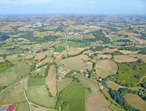 Preview: Valley In The French Pyrenees From Mount Baigura