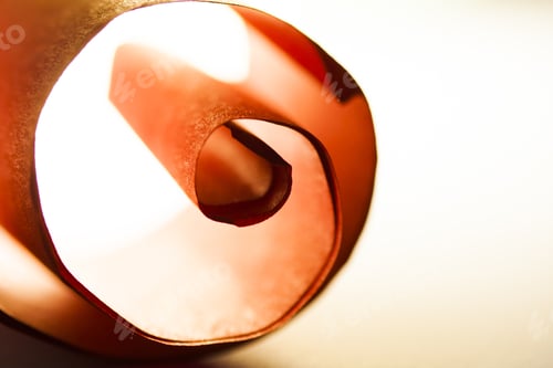 Preview: Macro, Abstract, Background Picture Of A Paper Spiral On Paper Background