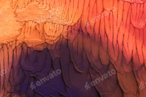 Preview: Hand Drawn Gouache Painting. Abstract Art Background. Color Texture.