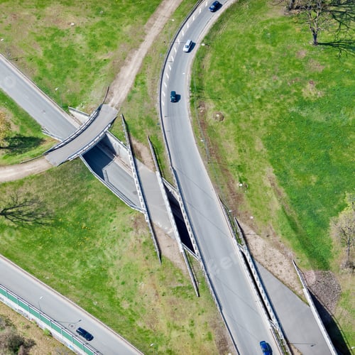 Preview: Aerial View Over The Intersection