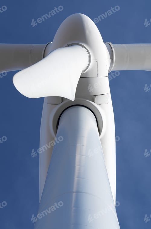 Preview: Detail Top Of A Windmill For Electric Power Production