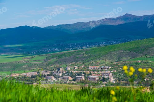 Preview: Amazing Nature Landscape With Azatamut Village At Armenia-Azerbaijan Border