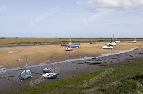 Preview: Wells Next The Sea At Low Tide