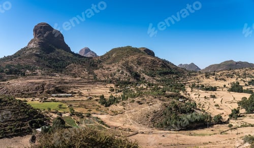 Preview: Landscape In Gheralta In Tigray, Northern Ethiopia.