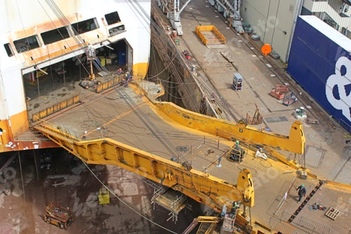 Preview: Ship Maintenance In Falmouth Docks